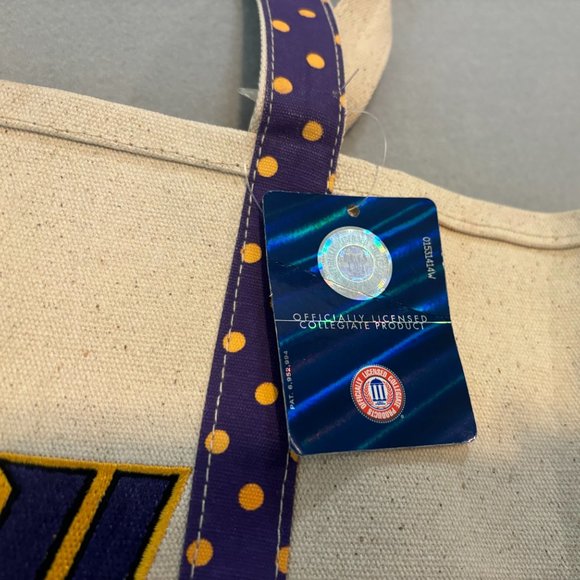 Eastern Carolina University ECU Canvas Tote Bag - Picture 3 of 7